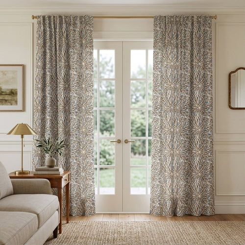 Anneliese Bloom - Curtain Panel - The Drapery
