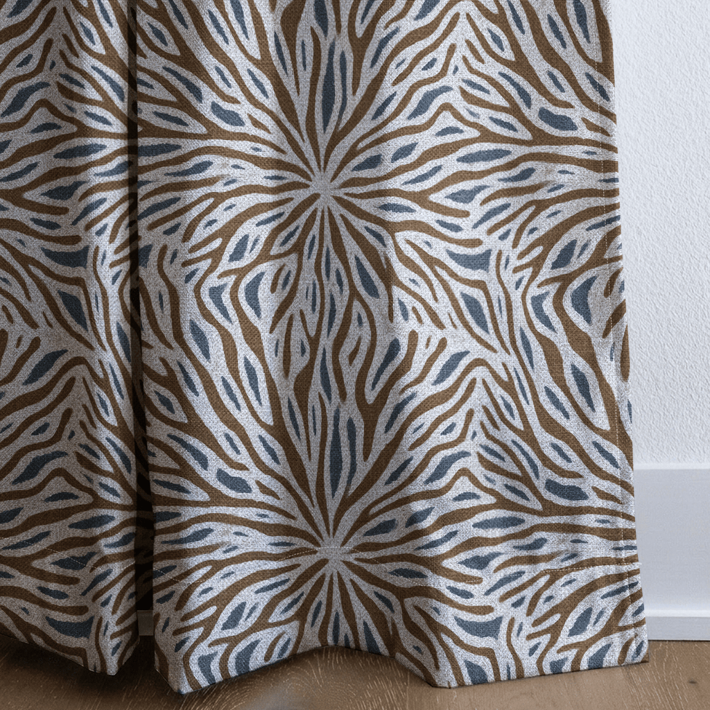 Anneliese Bloom - Curtain Panel - The Drapery