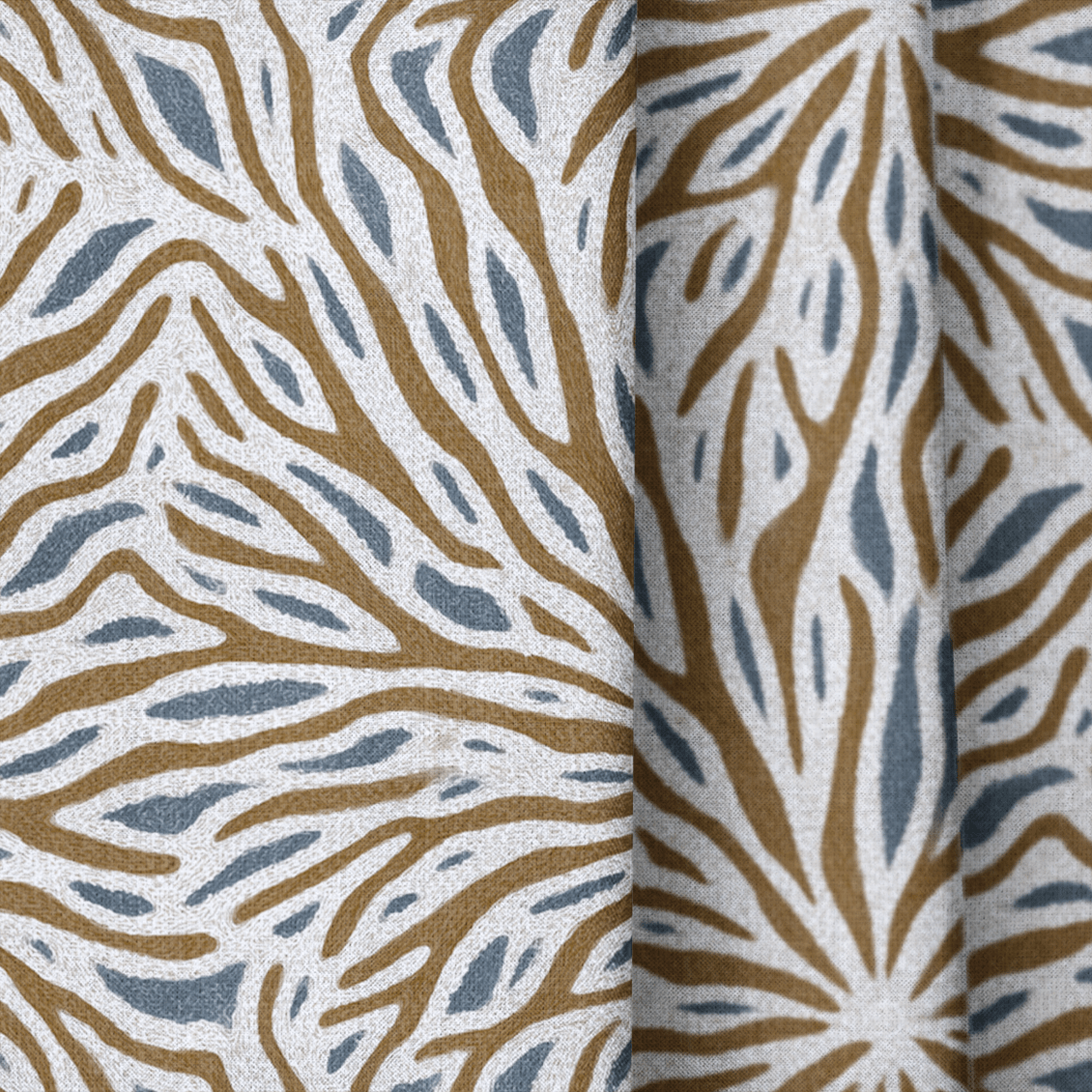 Anneliese Bloom - Curtain Panel - The Drapery