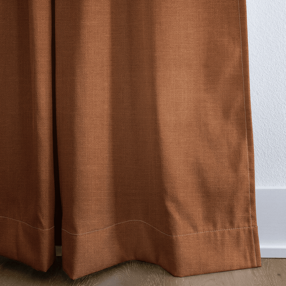Apricot - Curtain Panel - The Drapery