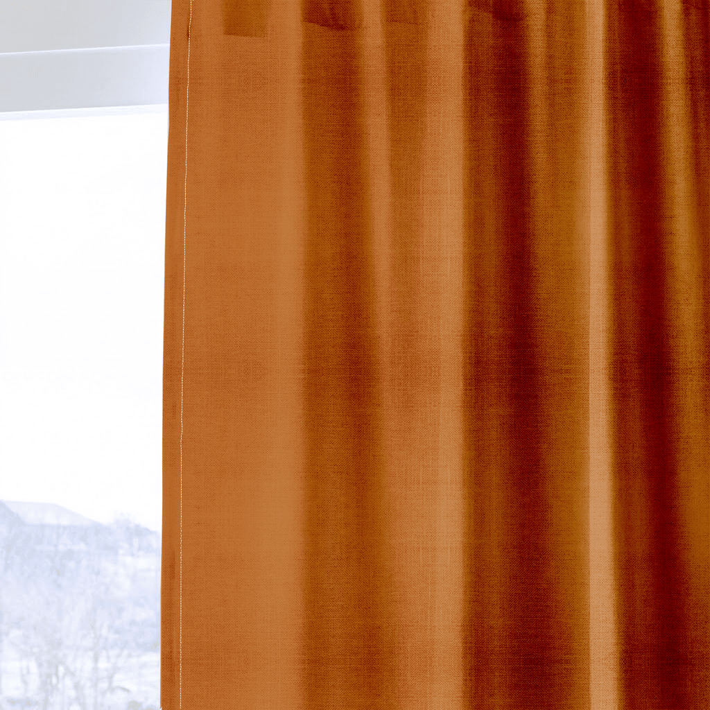 Apricot - Curtain Panel - The Drapery