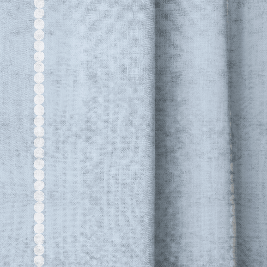Araminta Blue - Curtain Panel - The Drapery