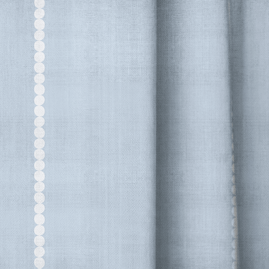 Araminta Blue - Curtain Panel - The Drapery