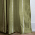Araminta Green - Curtain Panel - The Drapery