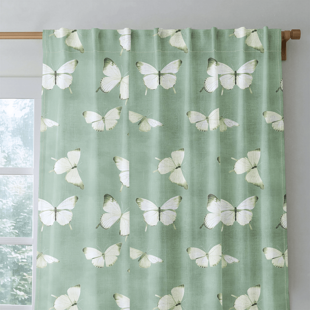 Aria Butterfly - Curtain Panel - The Drapery