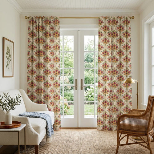 Aristea Bouquet - Curtain Panel - The Drapery