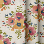 Aristea Bouquet - Curtain Panel - The Drapery