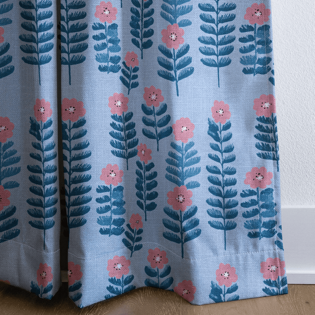 Arleswick Blossoms - Curtain Panel - The Drapery