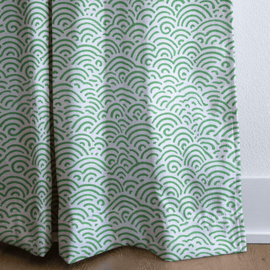 Arlington Waves - Curtain Panel - The Drapery