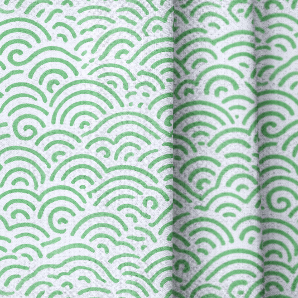 Arlington Waves - Curtain Panel - The Drapery