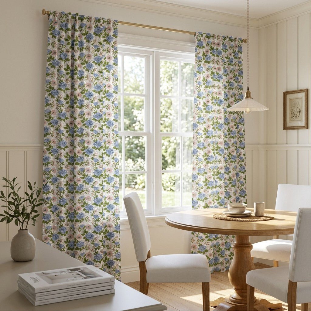 Arvelle Bouquet - Curtain Panel - The Drapery