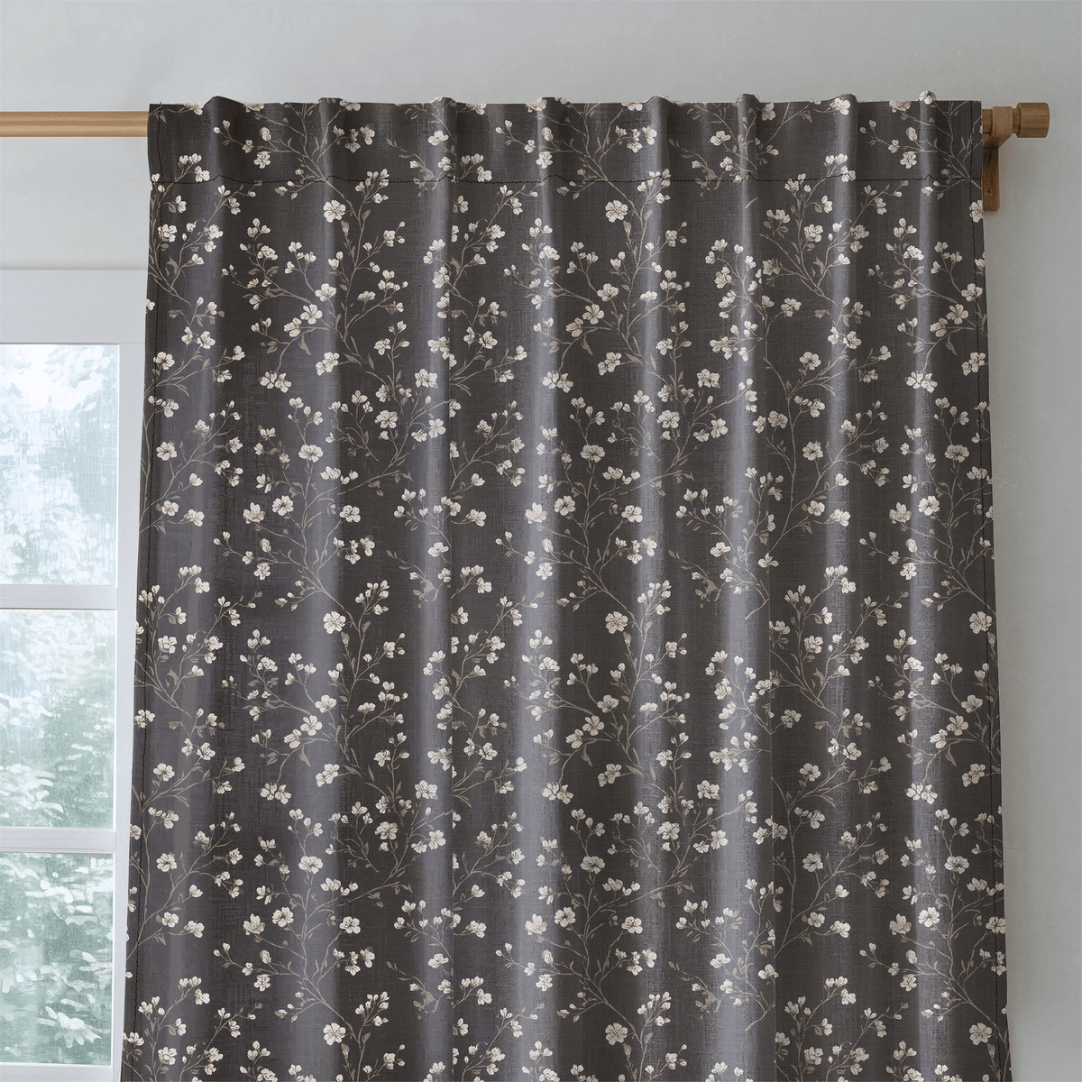 Ashford Floral - Curtain Panel - The Drapery