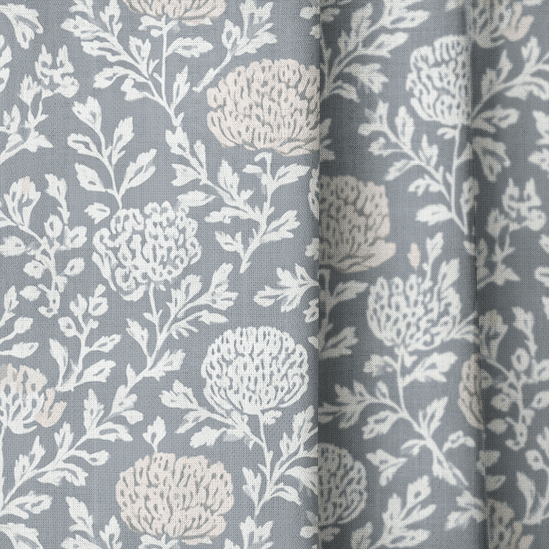 Ashwood Bloom - Curtain Panel - The Drapery