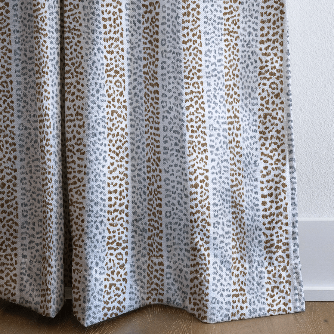 Astaire Leopard - Curtain Panel - The Drapery