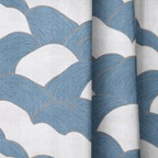 Atticus Clouds - Curtain Panel - The Drapery
