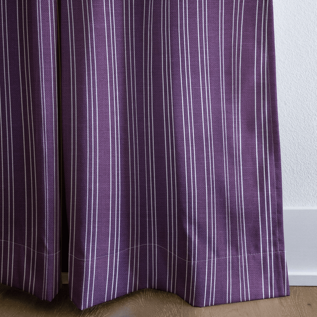 Aubergine - Curtain Panel - The Drapery