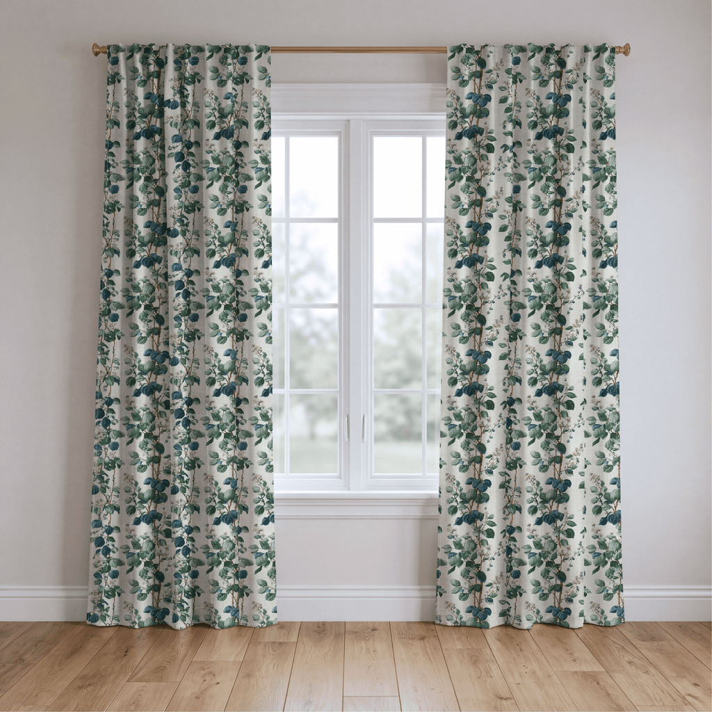 Aubrey Vines - Curtain Panel - The Drapery