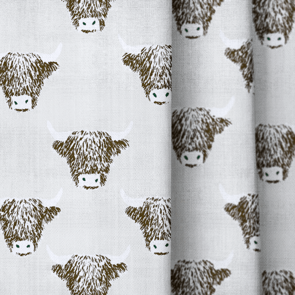 Audrey Highland - Curtain Panel - The Drapery
