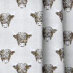 Audrey Highland - Curtain Panel - The Drapery