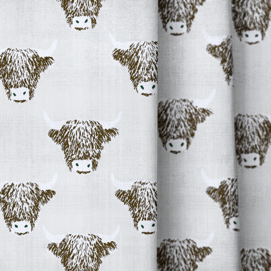 Audrey Highland - Curtain Panel - The Drapery