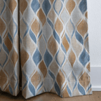 August Diamonds - Curtain Panel - The Drapery