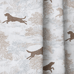 August Toile - Curtain Panel - The Drapery