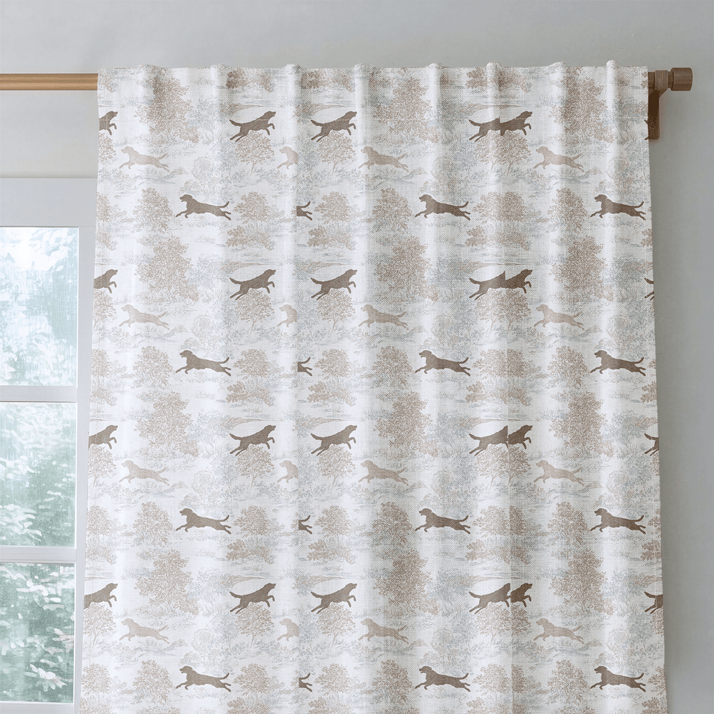 August Toile - Curtain Panel - The Drapery