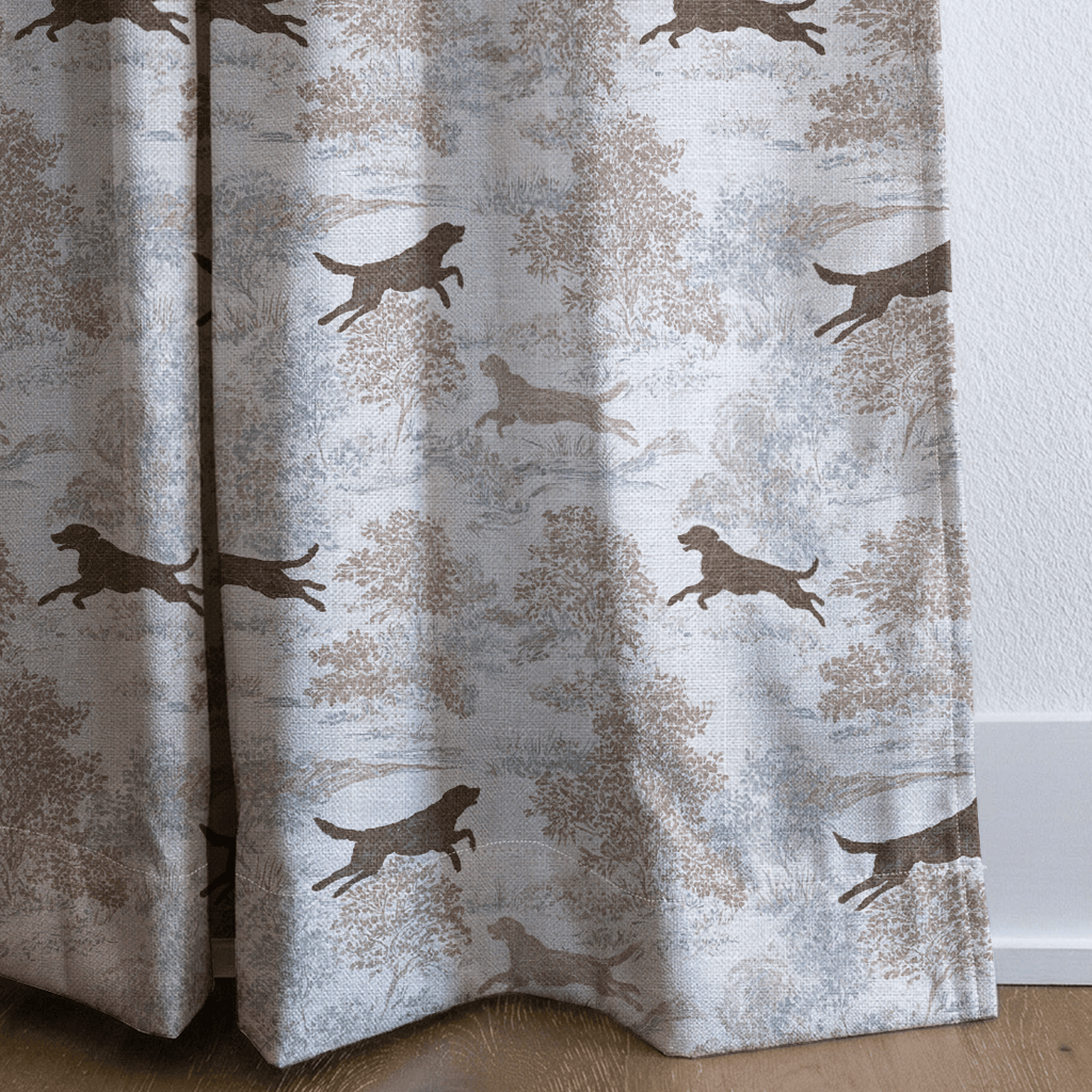 August Toile - Curtain Panel - The Drapery