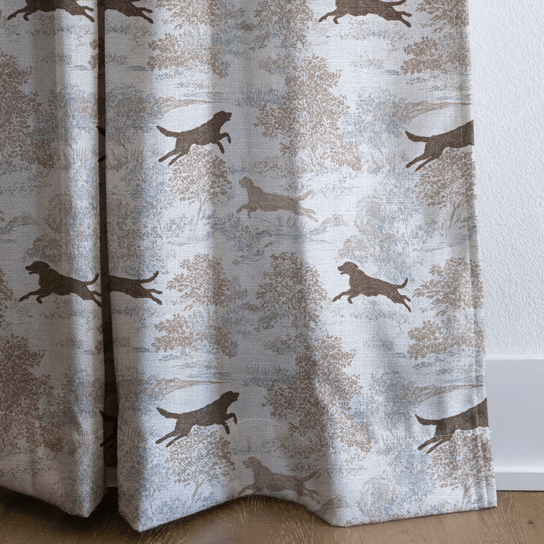August Toile - Curtain Panel - The Drapery