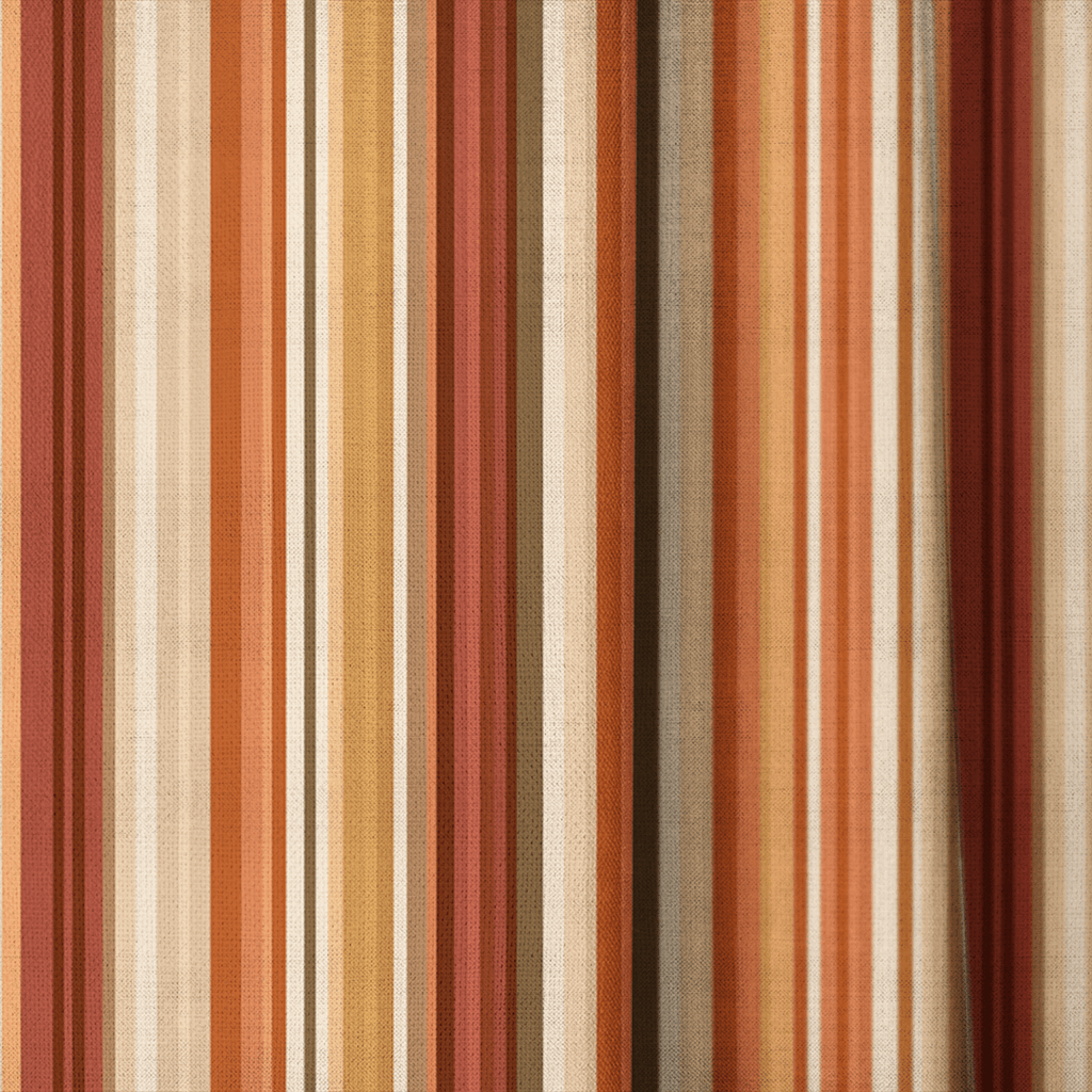 Autumn Stripes - The Drapery