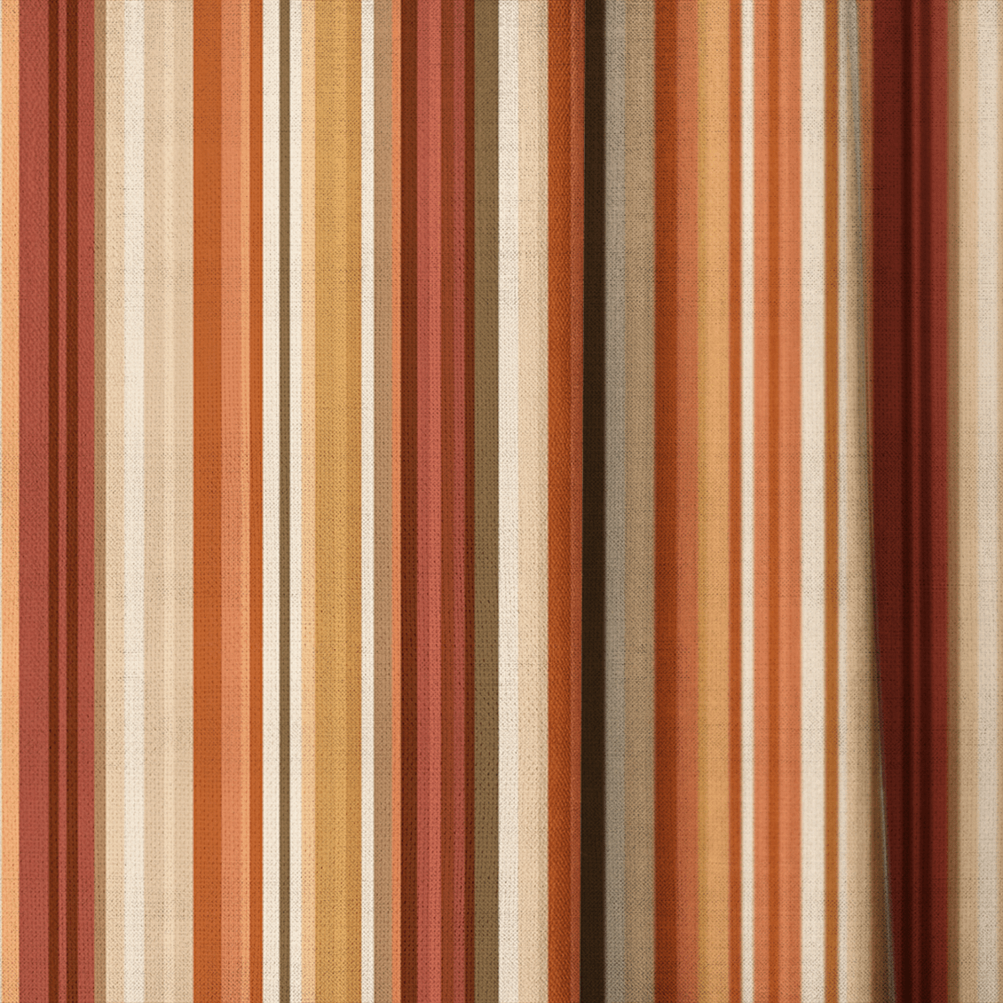 Autumn Stripes - The Drapery