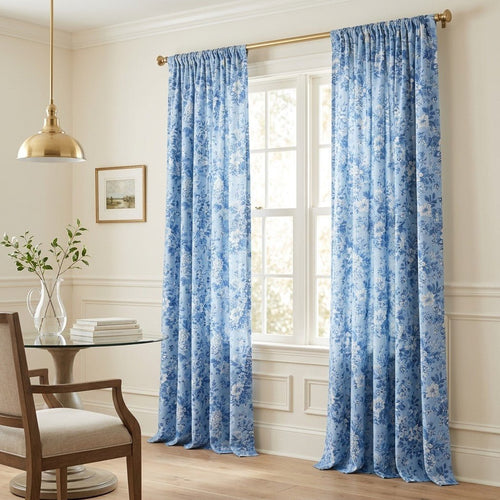 Ava Rose - Curtain Panel - The Drapery