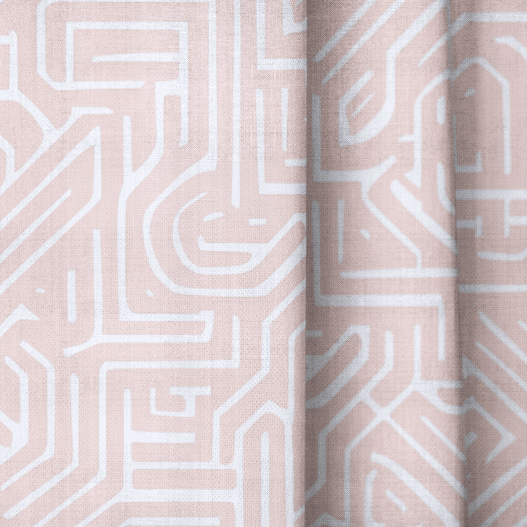 Avalon Maze - Curtain Panel - The Drapery