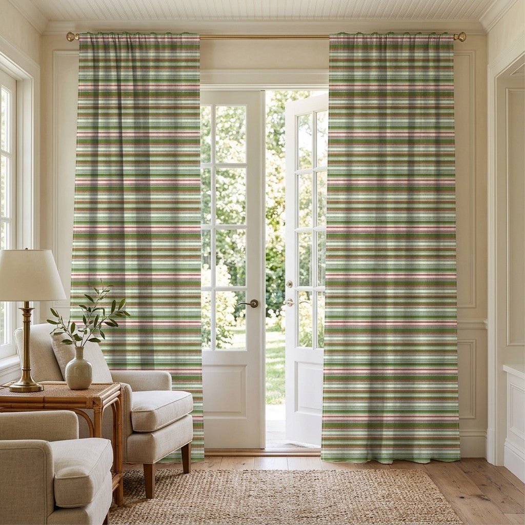 Aviana Stripes - Curtain Panel - The Drapery
