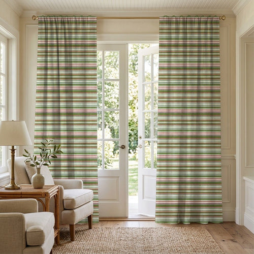 Aviana Stripes - Curtain Panel - The Drapery