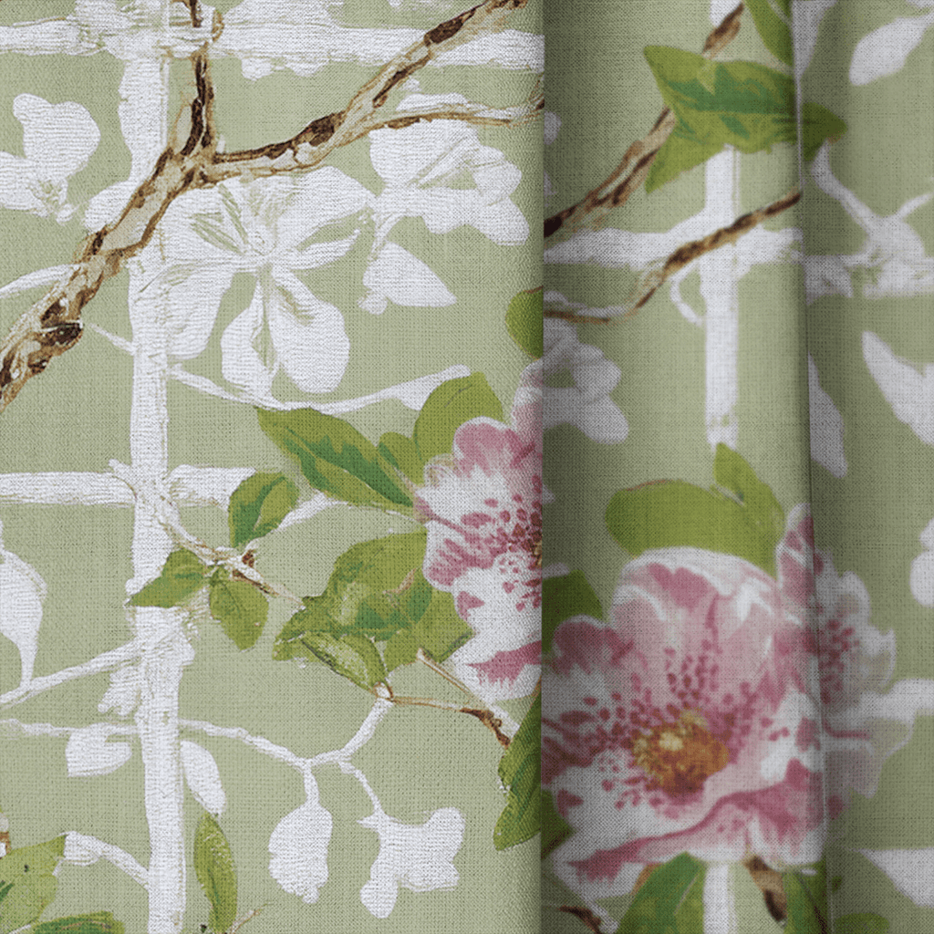 Azalea Trellis - Curtain Panel - The Drapery