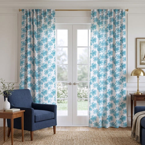 Azul - Curtain Panel - The Drapery
