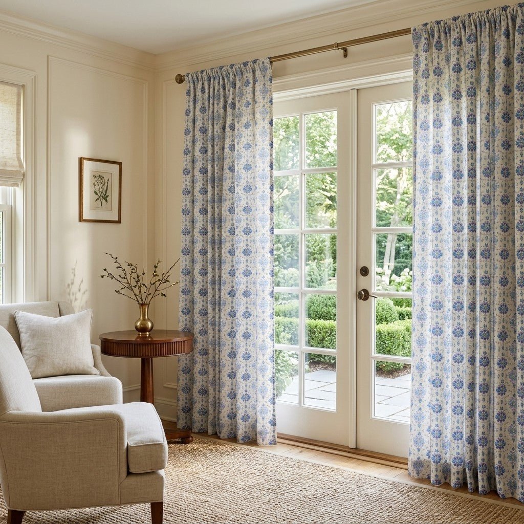 Azure - Curtain Panel - The Drapery
