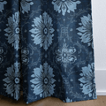 Azure Nouveau - Curtain Panel - The Drapery