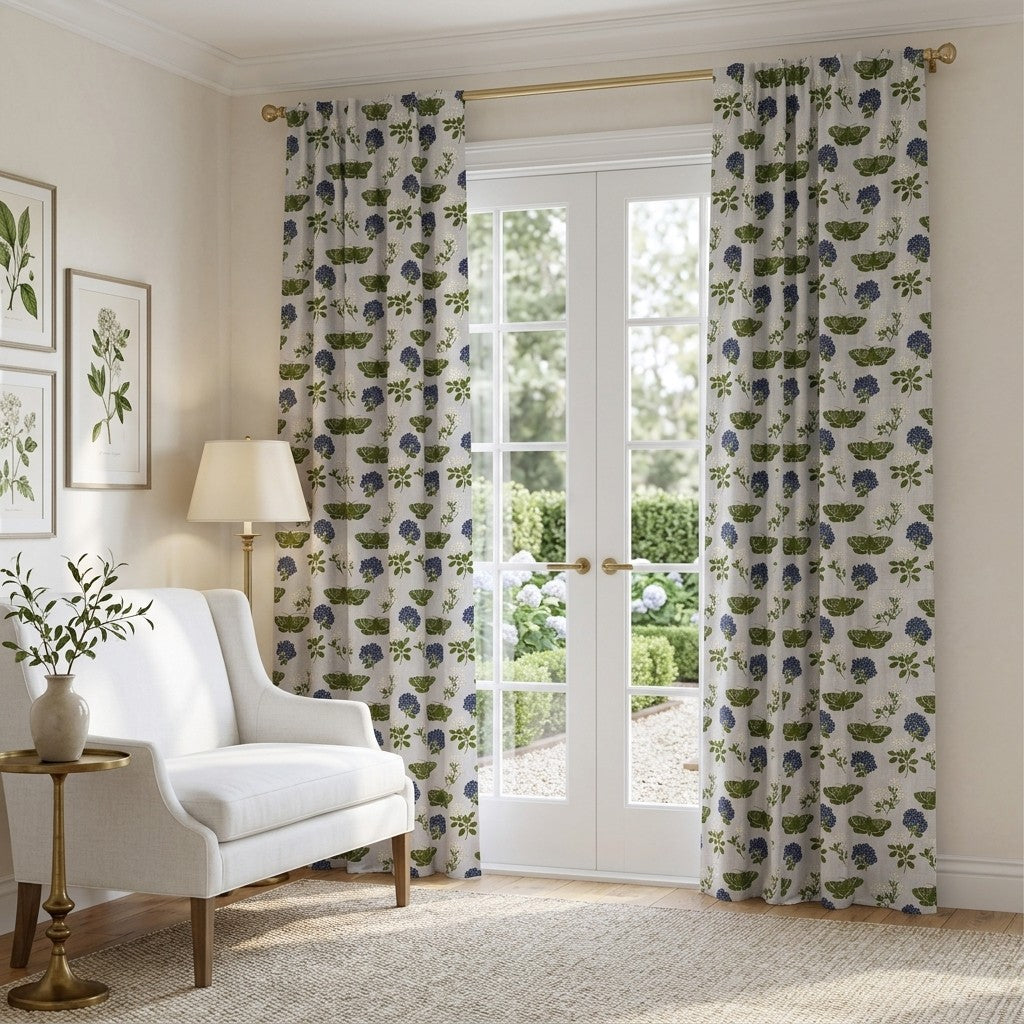Magness Mot - Curtain Panel - Sunroom
