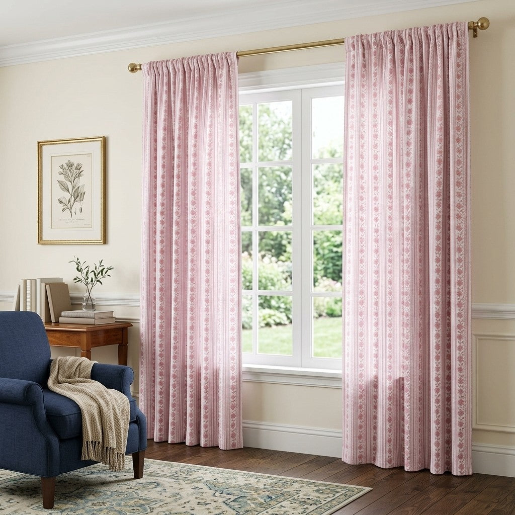 Eva - Curtain Panel - Classic Living Room