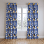 Babette's Blooms - Curtain Panel - The Drapery