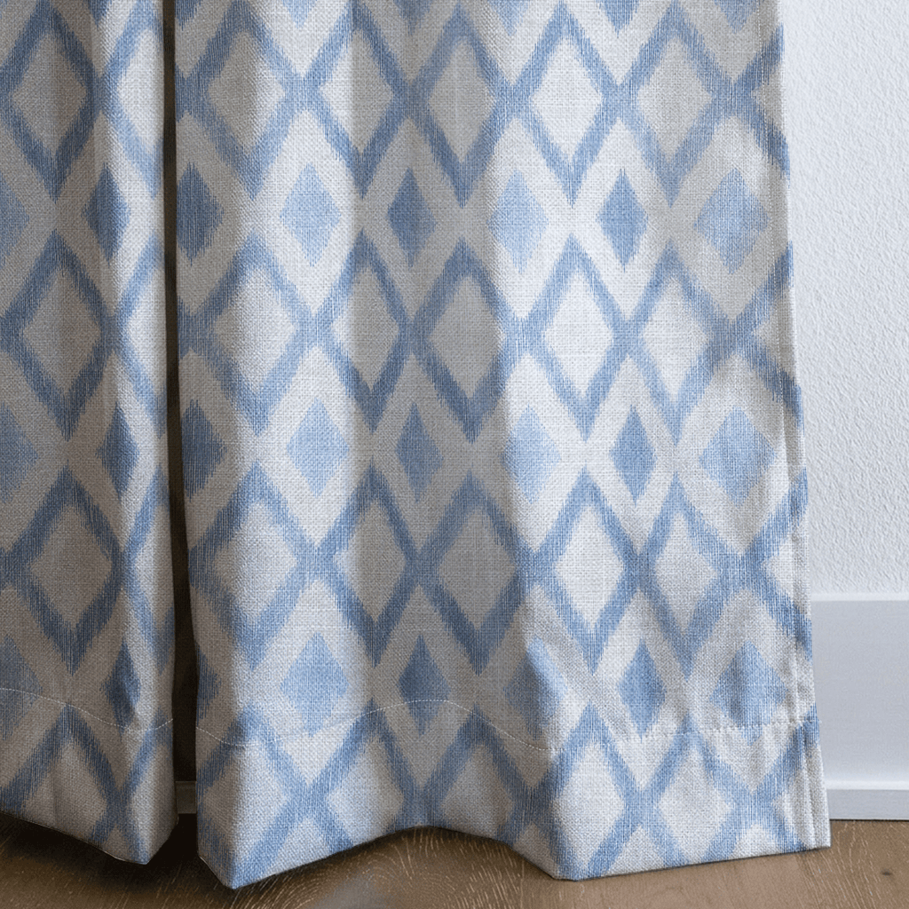 Baby Blue - Curtain Panel - The Drapery