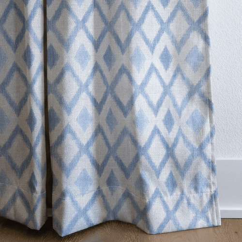 Baby Blue - Curtain Panel - The Drapery