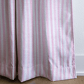 Baby Pink Stripe - Curtain Panel - The Drapery