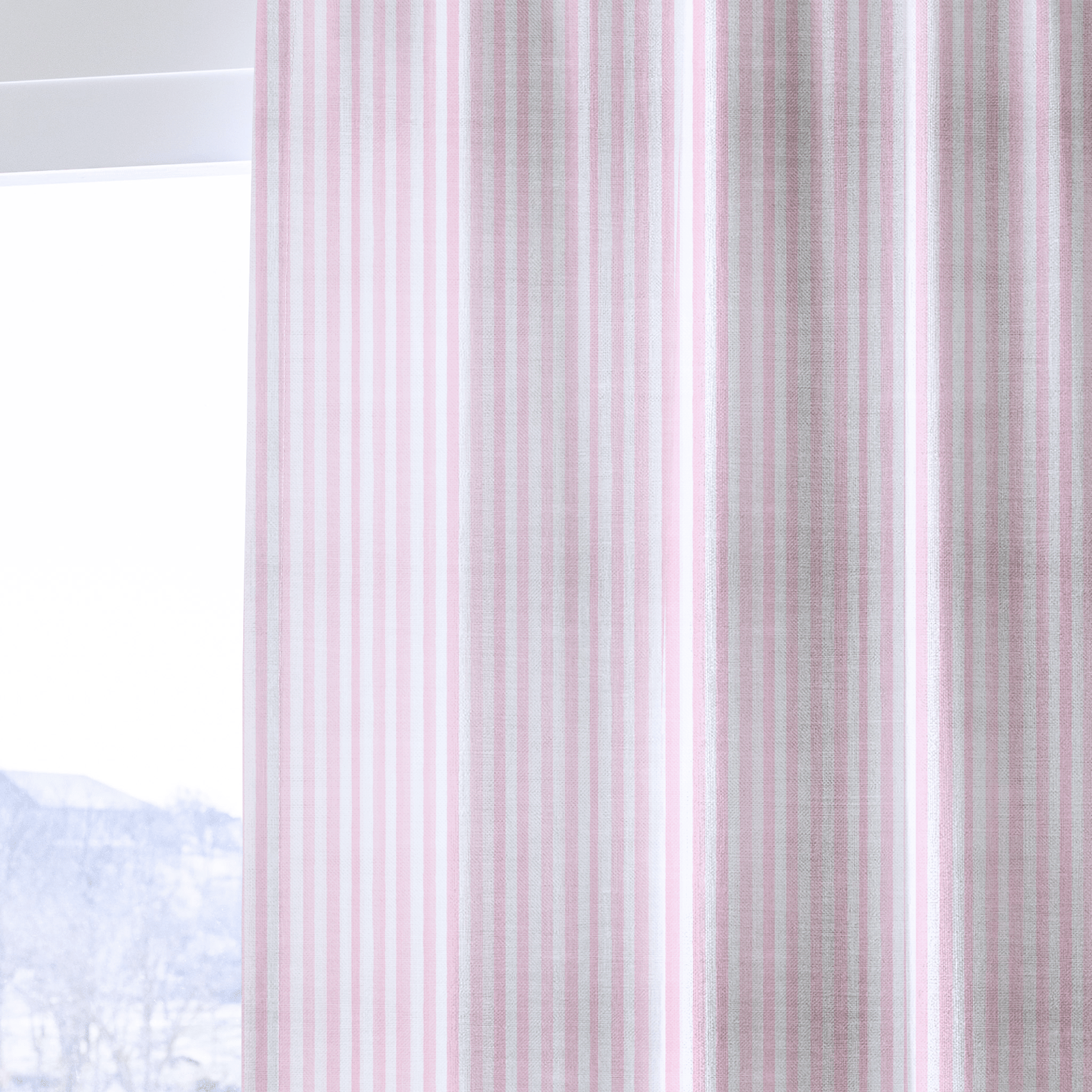 Baby Stripe - Curtain Panel - The Drapery
