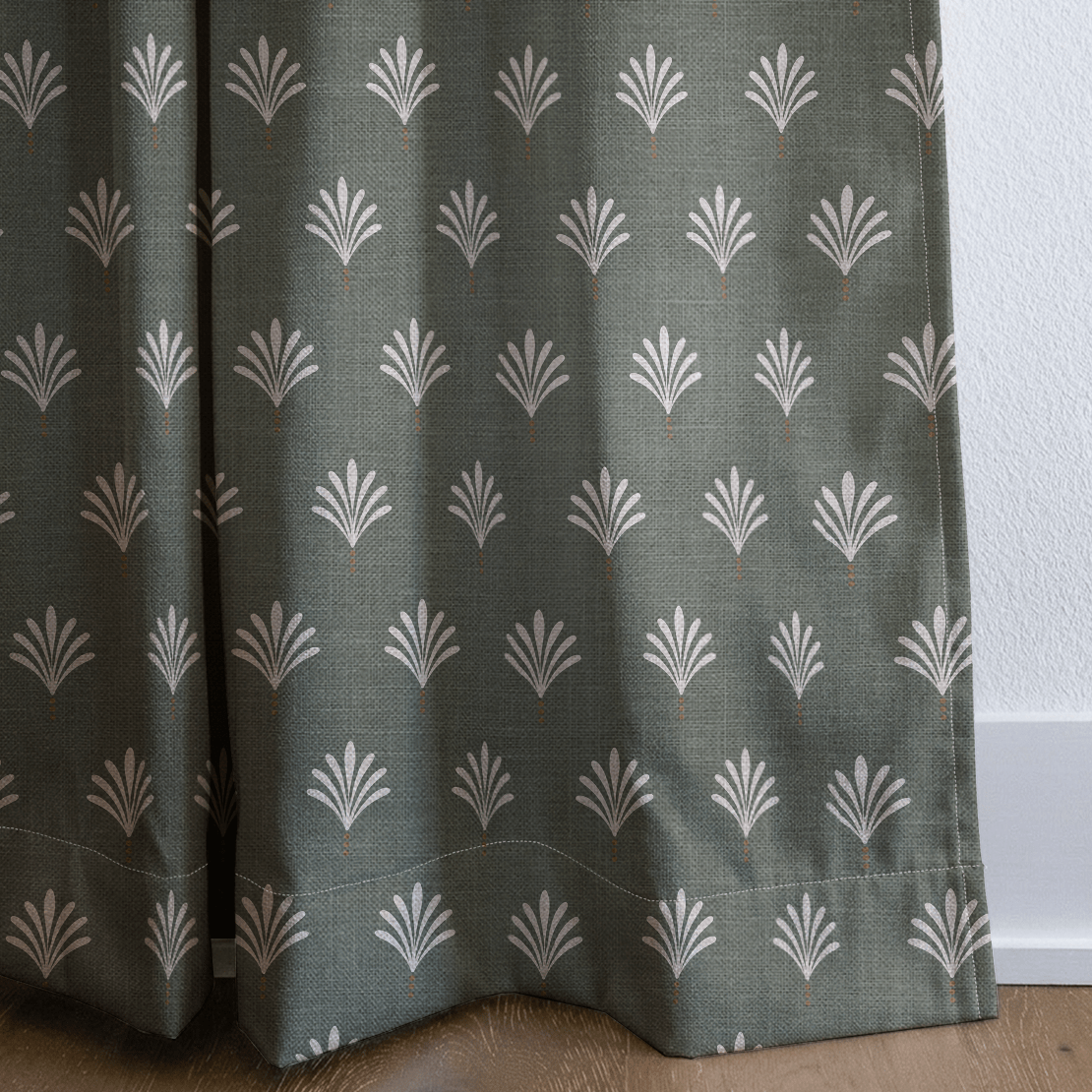 Barrow Palm - Curtain Panel - The Drapery