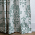 Bates Damask - Curtain Panel - The Drapery