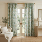 Quiet Garden - Curtain Panel - Classic Living Room