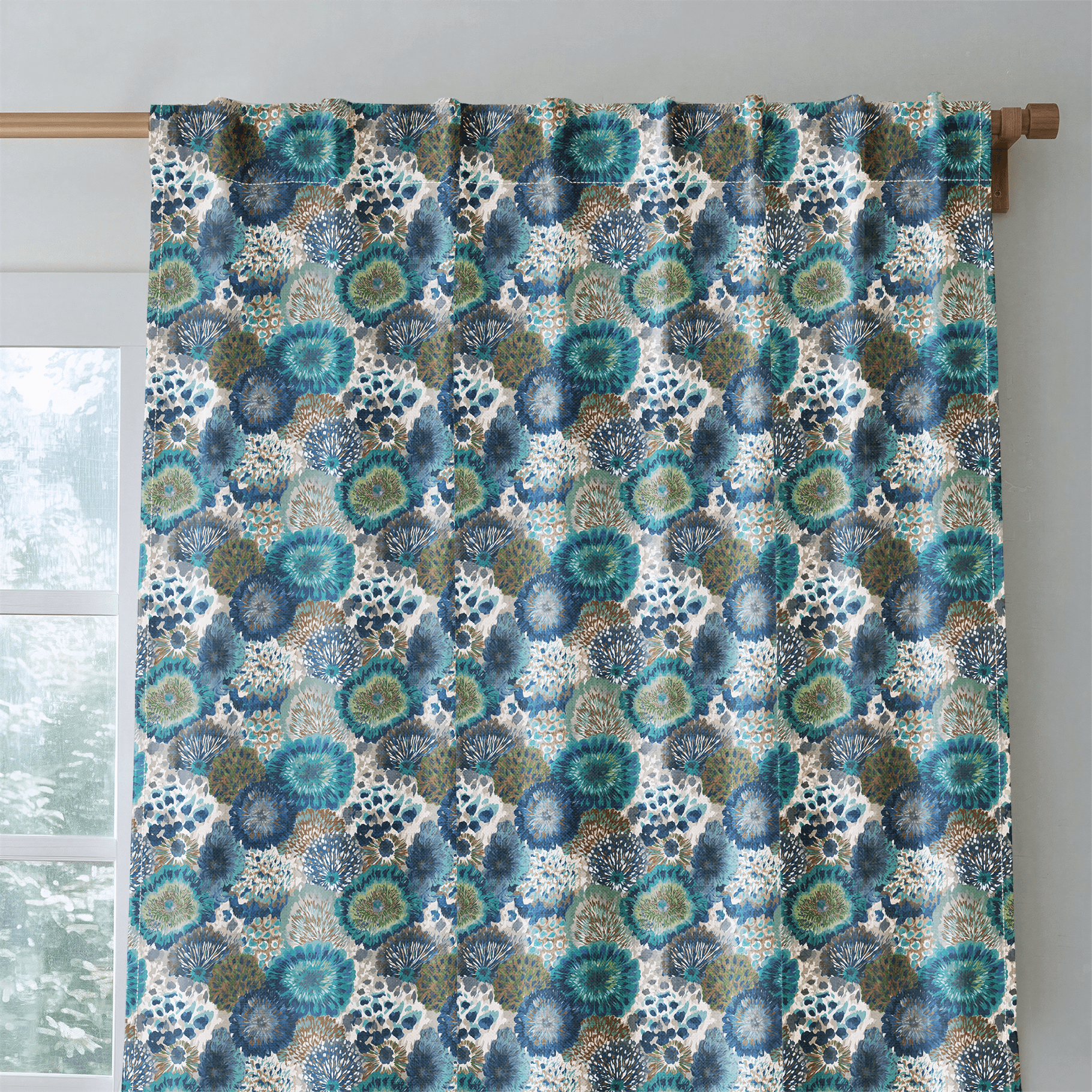 Beach Glass - Curtain Panel - The Drapery